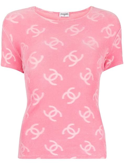 pre-owned chanel t-shirts|pre owned Chanel shirts.